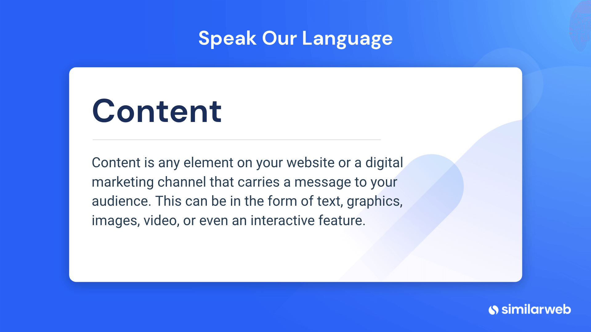 what is content definition