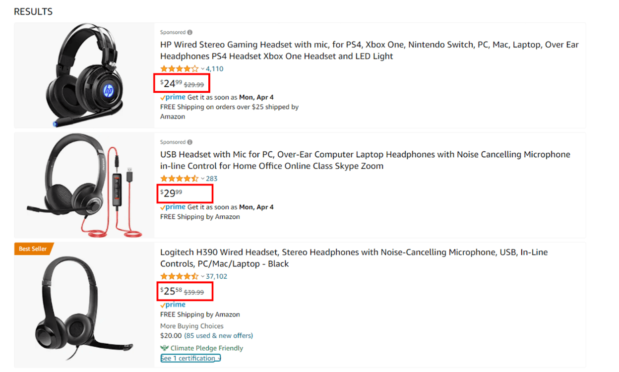 Wie Sie auf Amazon einen wettbewerbsfähigen Preis für Ihr Produkt festlegen.