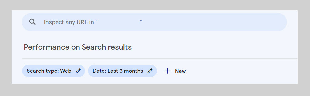 Search Console URL inspection tool